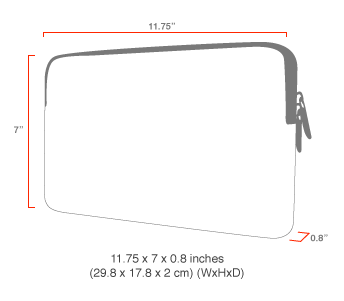 size chart Skyline Microsoft Surface Sleeve(11 in.)