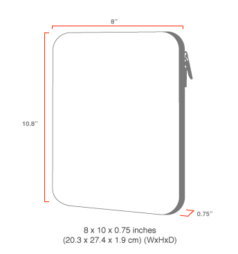 Skyline iPad Sleeve (8-10 in.)