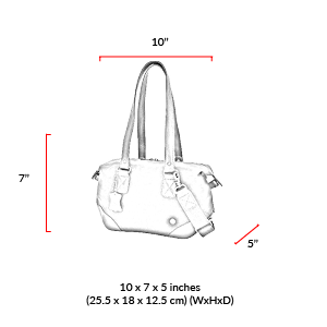 size chart Lafayette Waxed Duffel Bag (XXS)
